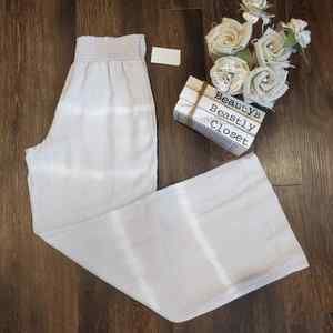 Cloth & Stone Tie Dye Stripe Wide Leg Palazzo Lounge Flowy Comfy Pant XL NWT